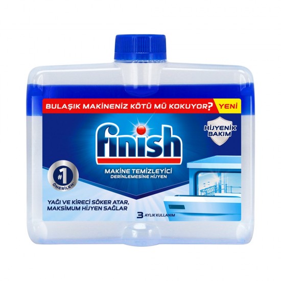 Finish Makına Temızleyıcı Sıvı 250 Ml Lımon-8690570526493