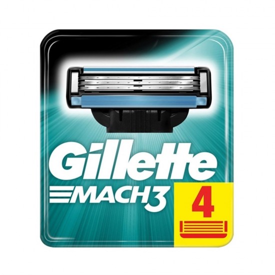 Gillette Mach3 Bıcak 4 Lu 