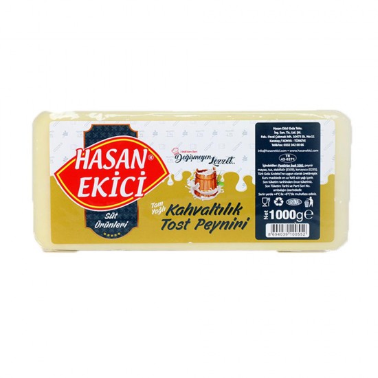 Hasan Ekici Kahvaltılık Tost Peyniri 600 Gr 