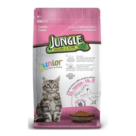 Jungle 1.5 Kg Yavru Kedı Maması Tavuklu-8681299603619