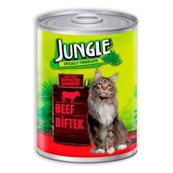 Jungle Kedı Konservesı 415 Gr Bıfteklı -8681299602322