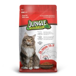 Jungle Kedı Kuzu Etlı Yetıskın 500 Gr.-8681299602544
