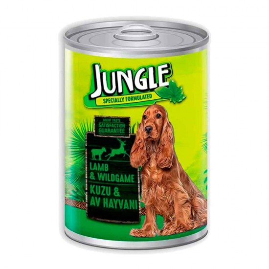 Jungle Kopek Konservesı  415 Gr Kuzu Etlı-