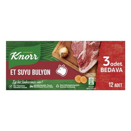 Knorr Bulyon Et Suyu 120 Gr (12X10) 