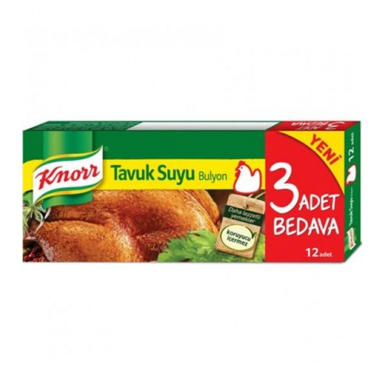 Knorr Bulyon Tav.Suyu 120 Gr (12X10) 