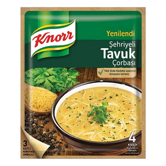 Knorr Çorba Sehrıyelı Tavuk 51 Gr.