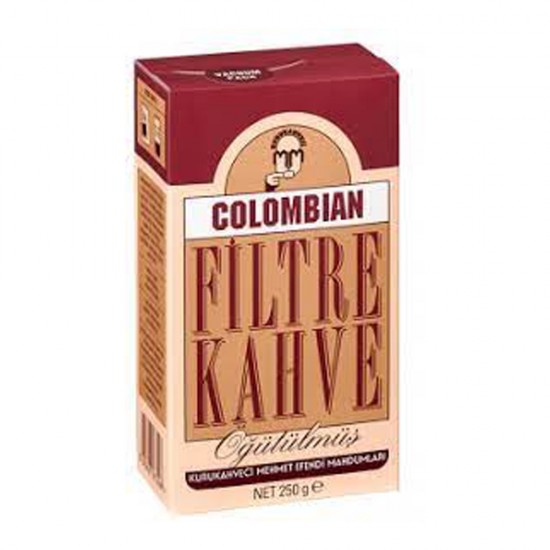 Kurukahvecı Mehmet Efendı Colombıan Fıltre Kahve 250 Gr. 
