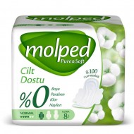 Molped Pure&Soft Teklı Normal 8 Lı