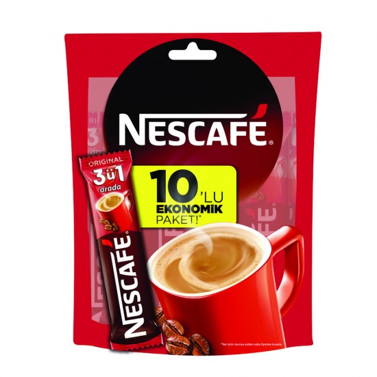 Nescafe 3U1 Arada 18.5 Gr 10Lu-8690632034614