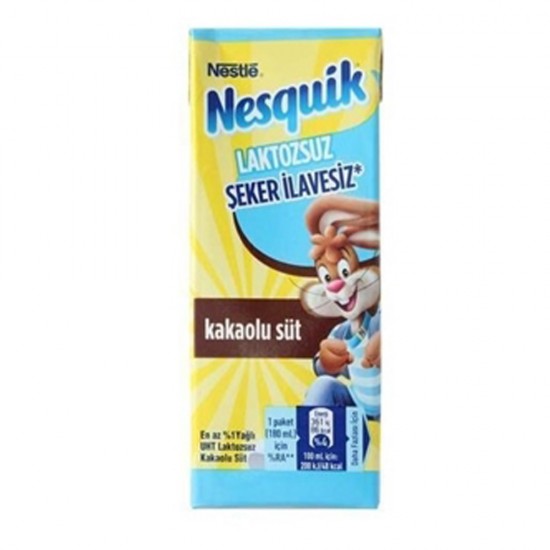 Nesquik Süt Kakaolu 180 Ml.Laktozsuz