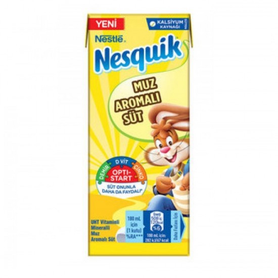 Nesquik Süt Muzlu 180 Ml 