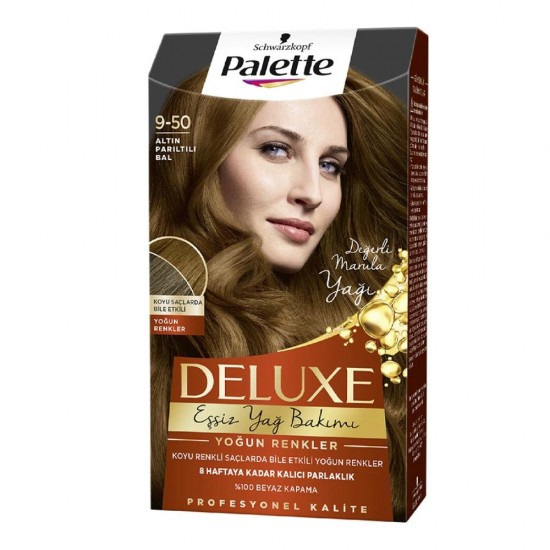 Palette Deluxe 9.50 Altın Parıltılı Bal