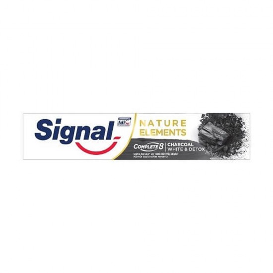 Signal Diş Macunu Nat.Element Charcoal 75 Ml 