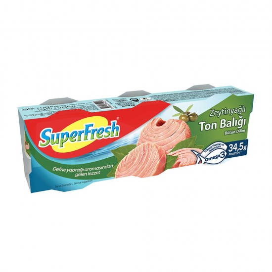 Süperfresh Ton Balık 3X75 Gr Z.Yaglı-8690506520052
