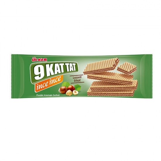 Ülker 9 Kat Tat nce Gofret Fındıklı 114 Gr