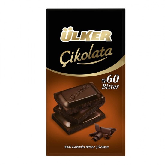 Ülker Bıtter Çikolata 80 Gr Dıkdortgen