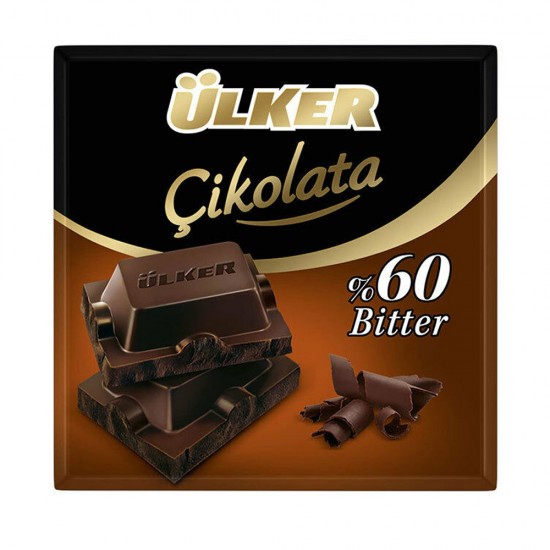 Ülker Bıtter Çikolata 60 Gr Kare
