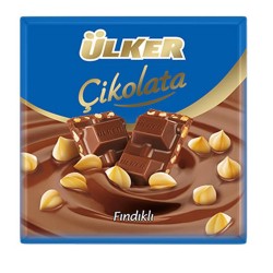 Ülker Kare Cık. Fındıklı 65 Gr.