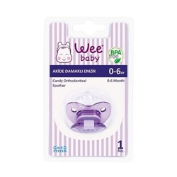 Wee Akıde Sılıkon Damaklı Emzık No:1 Askılı